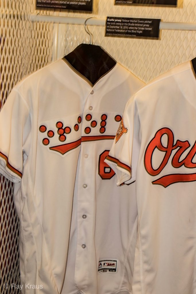 orioles braille jersey for sale